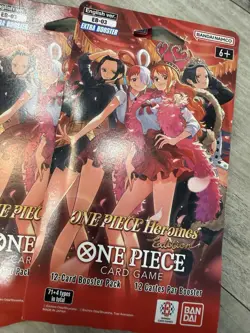 ONE PIECE Heroines EB-03 Sleeved Booster pack English - Lot of 5 - New / Sealed - Image 2