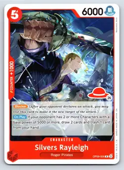 One Piece - OP09-005 - Silvers Rayleigh - Stamped R - US Seller - Image 1
