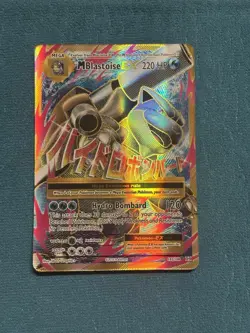 POKEMON! M Blastoise EX (Full Art) - 102/108 - Ultra Rare - XY: Evolutions NM - Image 1