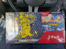 Pokemon TCG Surging Sparks Pokemon EtB and Booster Bundle Costco Exclusive - Image 1