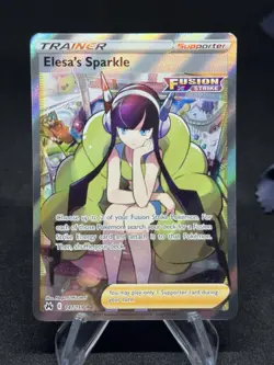 2023 Pokemon Sword & Shield Crown Zenith Elesa's Sparkle #147/159 - Image 1