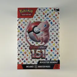 Pokemon 151 Booster Bundle Factory Sealed – Small Back Seal Tear (See Photos) - Image 1