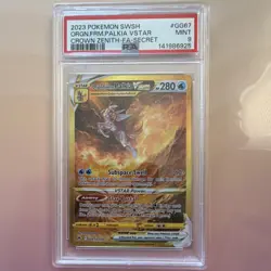 GRADED Pokemon Crown Zenith Secret Rare VSTAR Lot (2) Arceus, Palkia PSA 9 - Image 3