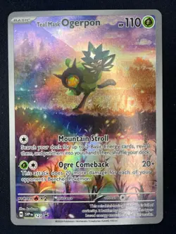 Pokemon Teal Mask Ogerpon - Promo SV: Scarlet & Violet 123 NM - Image 1