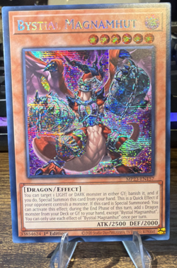 Yugioh Bystial Magnamhut MP23-EN157 Prismatic Secret Rare 1st Edition NM - Image 1