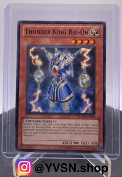 Yugioh! Thunder King Rai-Oh 1 x RYMP-EN074 & 2 x LCGX-EN203 Unlimited NM/M - Image 2