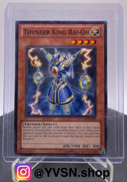 Yugioh! Thunder King Rai-Oh 1 x RYMP-EN074 & 2 x LCGX-EN203 Unlimited NM/M - Image 4