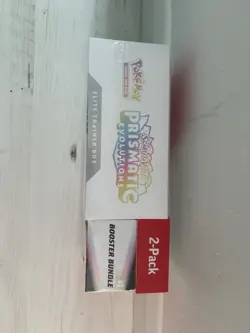 Pokemon TCG Prismatic Evolutions Costco 2 Pack - ETB & Booster Bundle Sealed New - Image 5