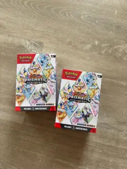 Pokemon TCG Prismatic Evolutions Booster Bundle x2 | 2 Boxes SEALED - Image 1