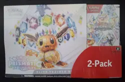 Costco Pokemon Prismatic Evolutions 2-Pack Trainer Box and Booster Bundle Sealed - Image 1