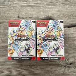 Pokemon TCG: Prismatic Evolutions Booster Bundle - New & Sealed ✅ x 2 - Image 1