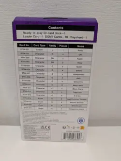 One Piece TCG: ST-04 Animal Kingdom Pirates NEW SEALED ENGLISH Starter Deck Card - Image 4