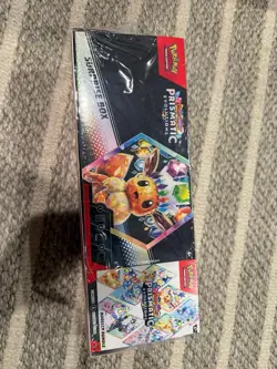 Pokemon TCG Prismatic Evolutions Surprise Box And Booster Bundle Sealed 2 Pack - Image 1