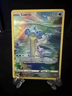 Lapras GG05/GG70 Crown Zenith Galarian Gallery Holo Rare NM Pokemon Card - Image 1