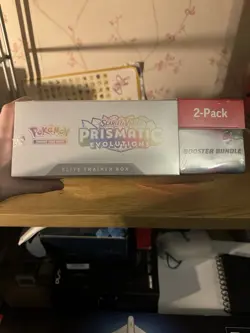 Pokemon TCG Sealed Prismatic Evolutions ETB + Booster Bundle - Image 2