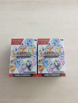 Pokemon TCG - 1 x Prismatic Evolutions Sealed Booster Bundle - Image 1