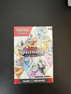 Pokemon Prismatic Evolutions 6-Pack Booster Bundle Sealed - Image 1