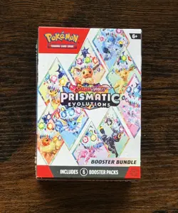 Pokemon TCG - Scarlet & Violet - Prismatic Evolutions Booster Bundle (6 Packs) - Image 1