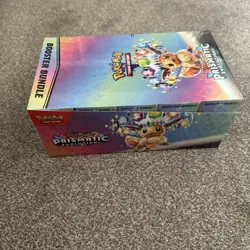 Pokemon TCG: Prismatic Evolutions Booster Bundle Display Case | New & Sealed - Image 2