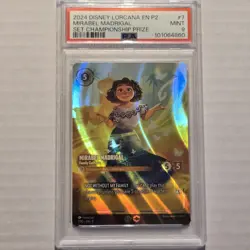 Disney Lorcana Mirabel Madrigal Set Championship Top Prize Promo 7/P2 PSA 9 Mint - Image 1