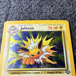 Pokemon TCG Jolteon Jungle 4/64 Holo Rare 70 HP 10+ 20x 1999 Wizards - Image 3