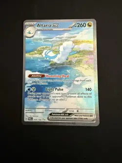 Pokemon TCG Altaria EX Paradox Rift Holo Card 253/182 - Image 1