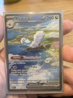 Pokemon TCG Altaria EX Paradox Rift Holo Card 253/182 - Image 2