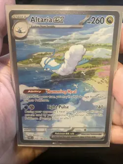 Pokemon TCG Altaria EX Paradox Rift Holo Card 253/182 - Image 5