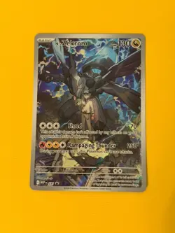 Pokemon Ascended Heroes N's Zekrom 031 Black Star Full Art Promo Card - Image 1