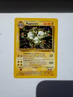Pokemon TCG Magneton 26/62 - English Fossil Non Holo Card NM - Image 1