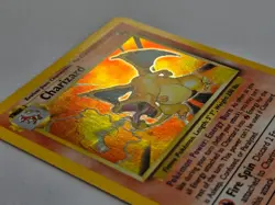 Charizard 4/102 Base Set Rare Holo Pokemon Card WOTC 1999 - EX/Near Mint - Image 3