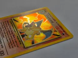 Charizard 4/102 Base Set Rare Holo Pokemon Card WOTC 1999 - EX/Near Mint - Image 4