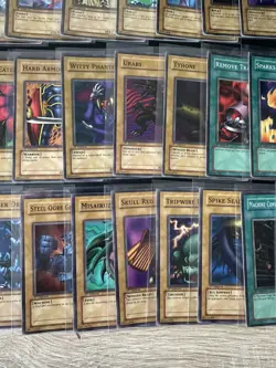 Yugioh! LOB-E 1st Ed Legend of Blue Eyes Incomplete 53 Card Common Set EURO - Image 3
