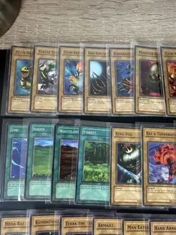 Yugioh! LOB-E 1st Ed Legend of Blue Eyes Incomplete 53 Card Common Set EURO - Image 4