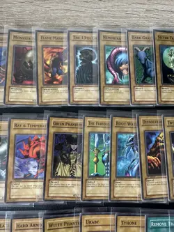 Yugioh! LOB-E 1st Ed Legend of Blue Eyes Incomplete 53 Card Common Set EURO - Image 5
