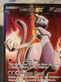 Mewtwo-EX Full Art XY Breakthrough Ultra Rare Card 158/162 NM - Image 3