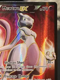 Mewtwo-EX Full Art XY Breakthrough Ultra Rare Card 158/162 NM - Image 4