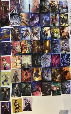 Magic: The Gathering Final Fantasy Complete Art Card Set 53 Cards NM - Image 1