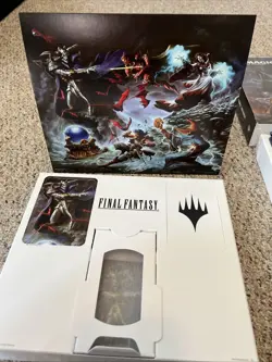 MTG Final Fantasy COMPLETE Scene Art Card Set All 24 MTG Magic FF1 FFVIII FFIX F - Image 3