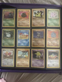Vintage Pokemon TCG Binder Over 100 Cards In NM/LP Condition Multiple Holos - Image 4