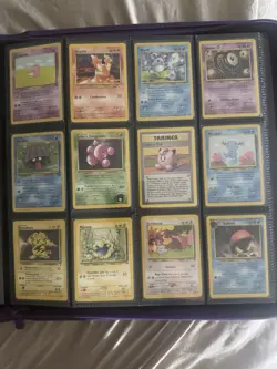 Vintage Pokemon TCG Binder Over 100 Cards In NM/LP Condition Multiple Holos - Image 5