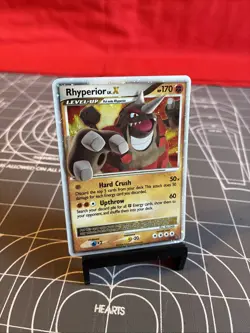 2008 Pokemon Rhyperior LV. X Promo Card DP29 - Image 1