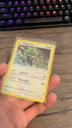 Rayquaza SWSH029 SWSH: Sword & Shield Promo Cards Holo SWIRL - Image 2
