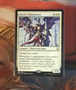 Norn's Choirmaster Commander: Phyrexia All Will Be One Magic: The Gathering - Image 1