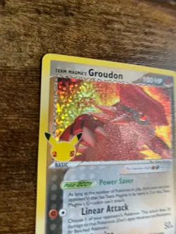 Team Magma's Groudon 9/95 - 2021 Pokemon Celebrations 25th Anniversary NM - Image 3