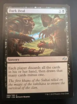Dark Deal Fate Reforged MTG Regular Lightly Played - Image 1