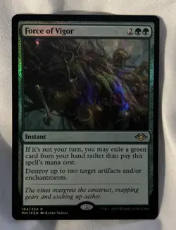 MTG Magic The Gathering Foil Force Of Vigor *NP - Image 1
