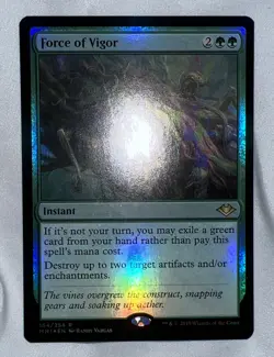 MTG Magic The Gathering Foil Force Of Vigor *NP - Image 2