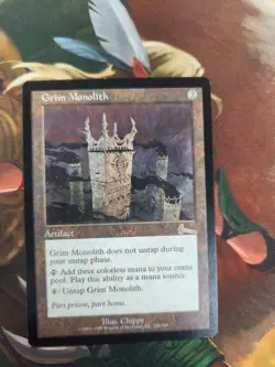 Grim Monolith Urza's Legacy Regular LP Very Light Play - Image 1