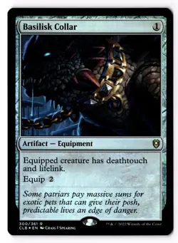 Basilisk Collar 300 Commander Legends: Battle for Baldur's Gate Foil LP - Image 1